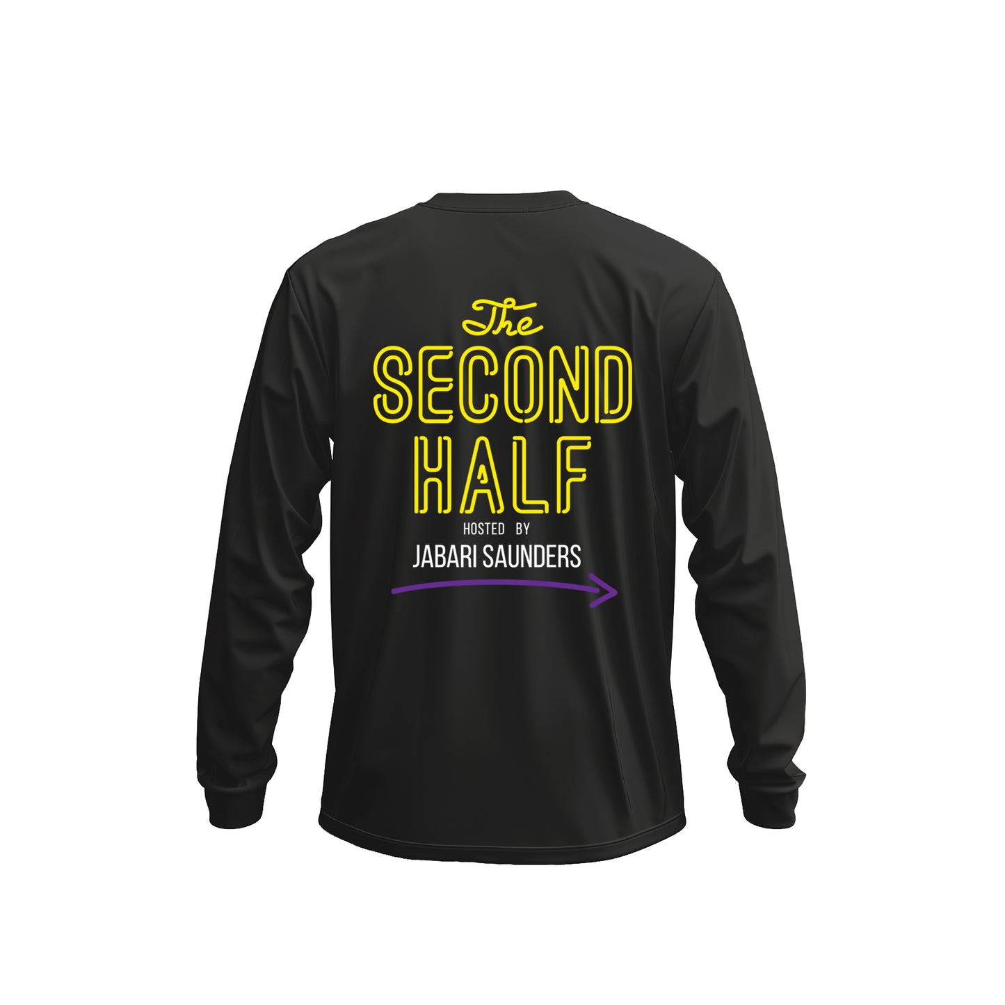 TSH 'Pre-game' Long Sleeve T-Shirt Purple+Gold