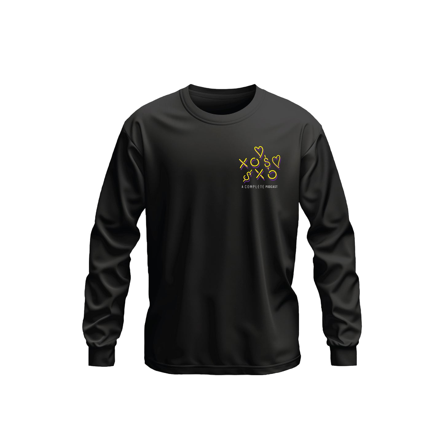 TSH 'Pre-game' Long Sleeve T-Shirt Purple+Gold